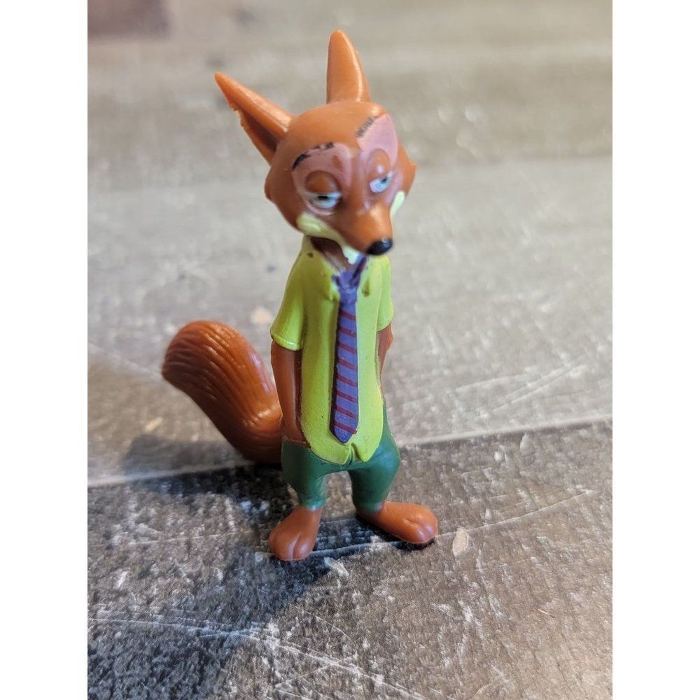 Mini Fox Nick Wilde Pixar Disney zootopia toy figure